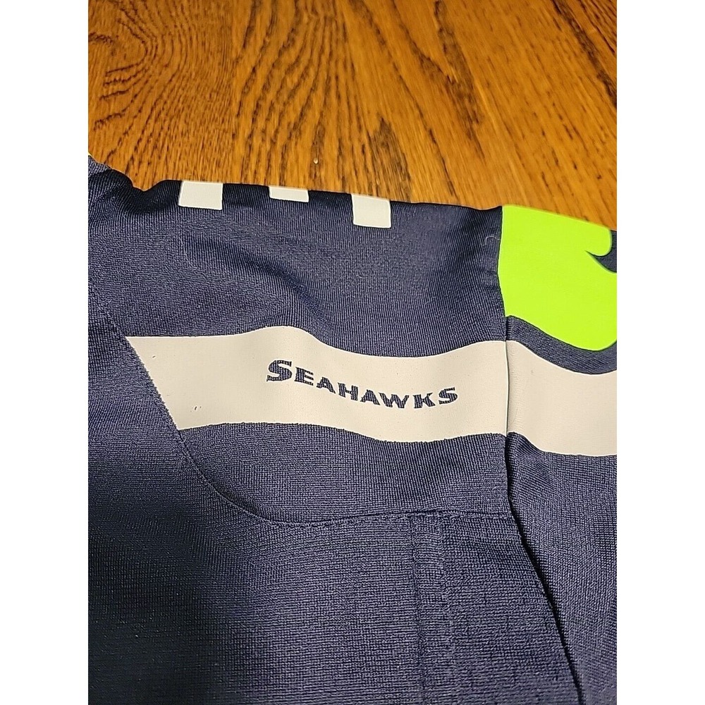 Nike Seattle Seahawks Russell Wilson #3 NFL Football Jersey Youth Size L 14-16 - Picture 7 of 13
